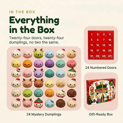 DUMPLING SQUISHY ADVENT CALENDAR